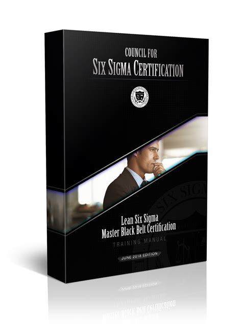 Lean Six Sigma - Master Black Belt Certification - Revised - 3D - The ...