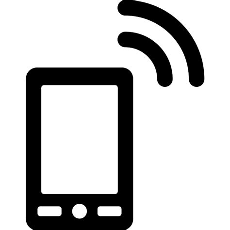 Smartphone As Wifi Hotspot Vector Svg Icon Svg Repo