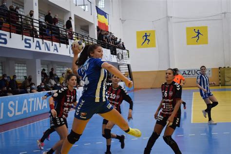 GALERIE FOTO Handbal Liga Florilor CSM Slatina Gloria Bistriţa