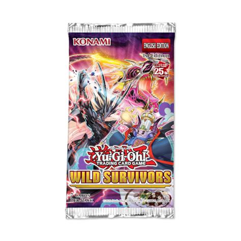 Yu Gi Oh Yu Gi Oh Wild Survivors Booster Pack TATE S Gaming