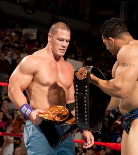 WWE Tag Team Champions John Cena And David Otunga David Otunga Wwe Tag