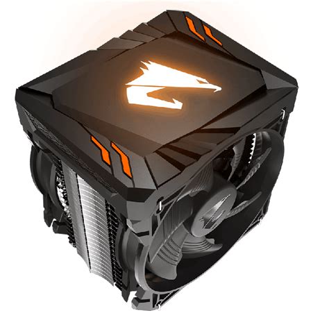 Gigabyte Aorus Atc700 Multi Socket Cpu Air Cooler Rgb Dual 120mm Fan 3x10mm 500 1700 Rpm 12~31 Dba