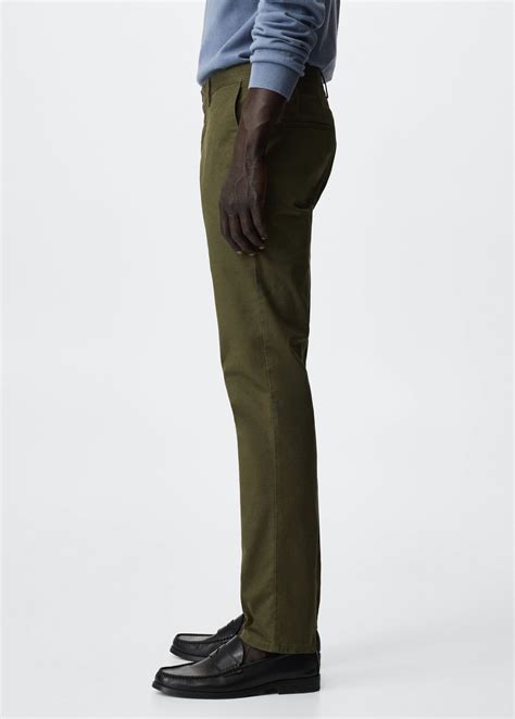 Mango Slim Fit Serge Chino Trousers 37040786 38