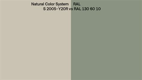 Natural Color System S 2005 Y20R Vs RAL Silk Grey RAL 58 OFF