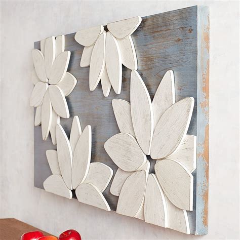 Pier One Imports Wall Decor Mod Flowers Wall Decor In Flower