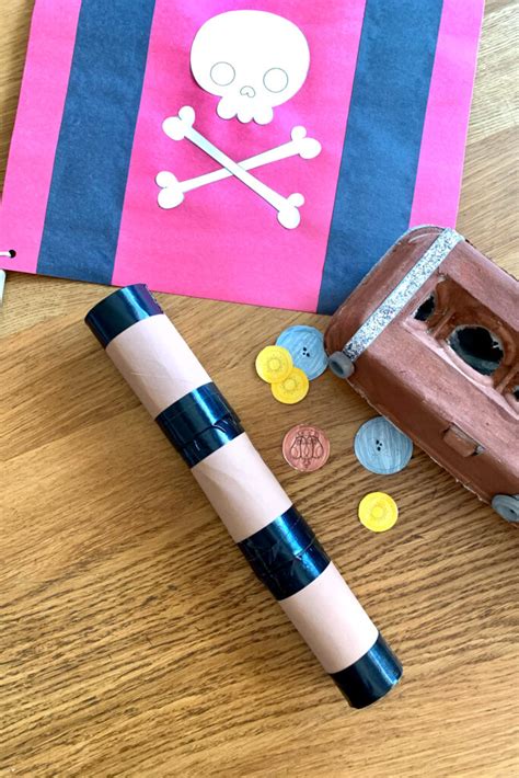 Easy Paper Tube Pirate Telescope Or Spyglass Backyard Summer Camp