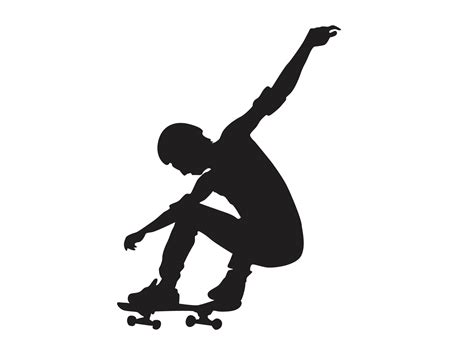 Skateboarder Silhouette Png