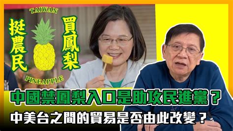 中字中國禁鳳梨入口是助攻民進黨？中美台之間的貿易是否由此改變？〈蕭若元：蕭氏新聞台〉2021 03 03 Youtube