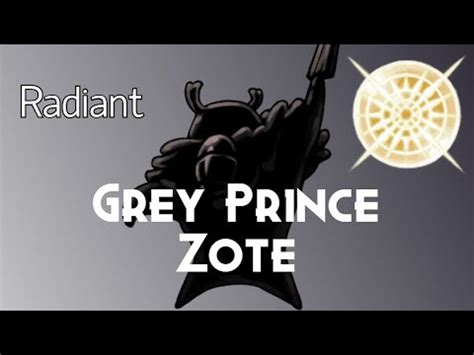 Hollow Knight Grey Prince Zote Radiant Hall Of Gods YouTube