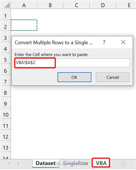 How To Convert Multiple Columns Into A Single Row In Excel 2 Ways