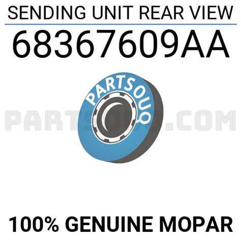 Sending Unit Rear View Aa Mopar Parts Partsouq