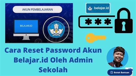 Cara Reset Password Akun Belajar Id Oleh Admin Operator Sekolah Dan