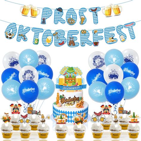 Oktoberfest Dekoracje Na Imprez Tematyczn Lateksowy Balon Dekoracja