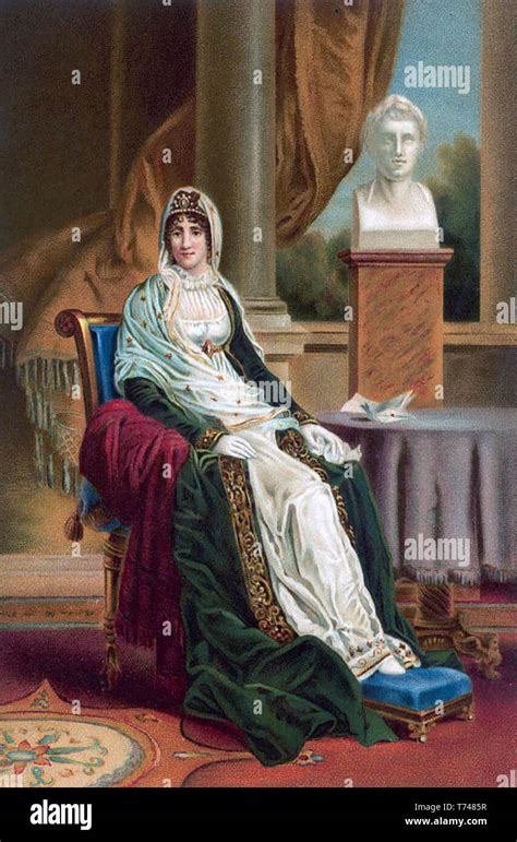 LETIZIA RAMOLINO (1750-1836) Italian noblewoman and mother of Napoleon ...