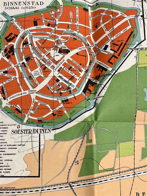 Map S D Amersfoort Amersfoort Kaart Van Stad En Omstreken