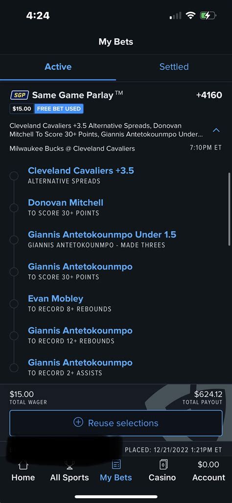 12/21 cavs vs bucks : r/fanduel