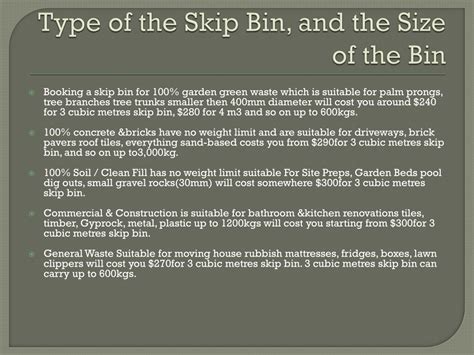 PPT What Does It Cost To Hire Mini Skip Bin 3 Cubic Meters To Skip