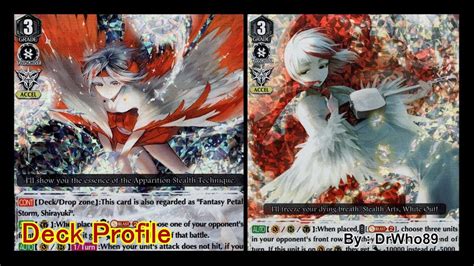 Cardfight Vanguard V Standard Murakumo Shirayuki Deck Profile