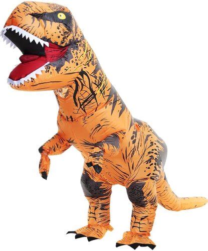 Надувной костюм динозавра T-REX: надувной костюм, перчатки (Китай ...