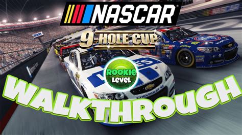 Golf Clash Nascar Hole Cup Rookie Walkthrough Youtube