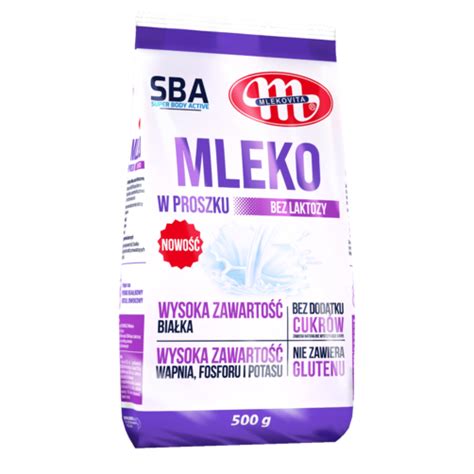 Super Body Active mleko w proszku odtłuszczone bez laktozy Produkty w