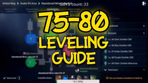 MIR4 LEVELING GUIDE FROM 75 To 80 YouTube