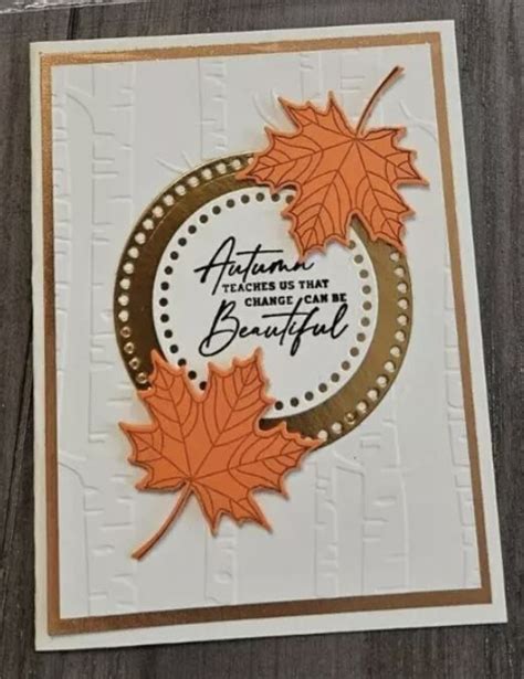 Pin By Mrs J Jacobsen On Fall Cards In 2024 Fall Cards Handmade