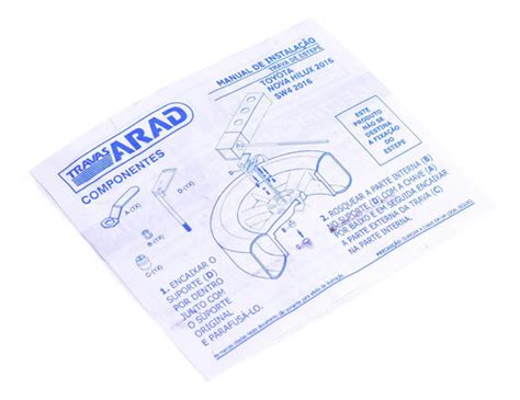 Trava De Estepe Antifurto Roda Original Arad Hilux Sw