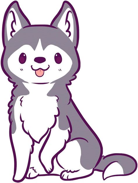 Husky Clipart Kawaii Husky Kawaii Transparent Free For Download On