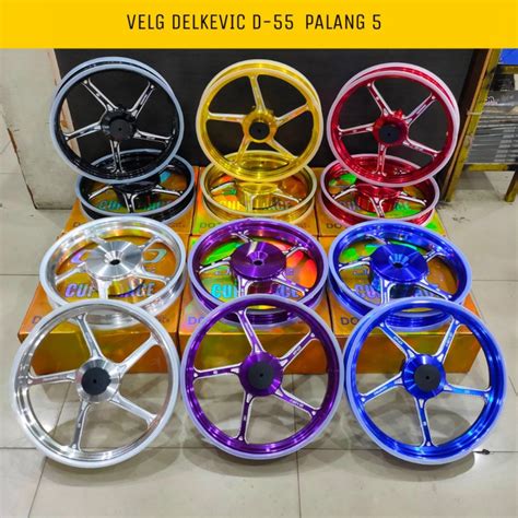 Jual VELG DELKEVIC D55 RING 14 MIO SPORTY 5TL BEAT SCOOPY VARIO