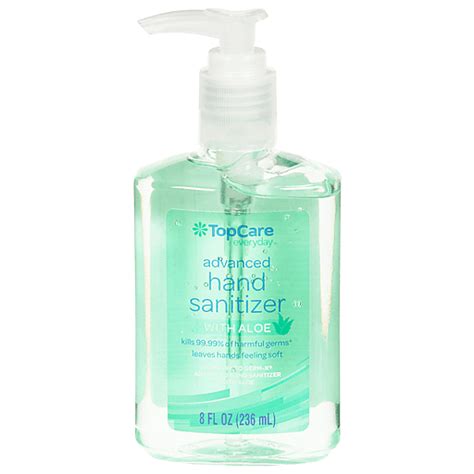 TopCare Everyday Advanced Hand Sanitizer With Aloe 8 Fl Oz Bar Soap