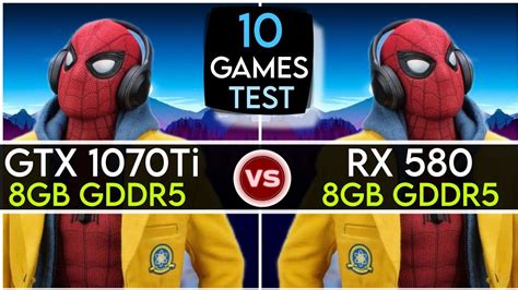 Rx 580 Vs Gtx 1070 Ti Test In 10 Games Which Is Best In 2023