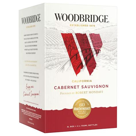 Woodbridge Cabernet Sauvignon Red Wine 3 L Box Shop Wine At H E B