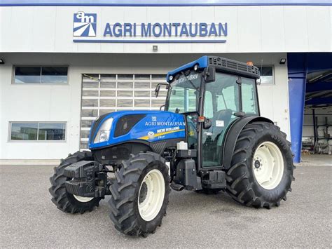 NEW HOLLAND T 4 110F D Occasion Tracteur Vigneron Fruitier 110 Ch