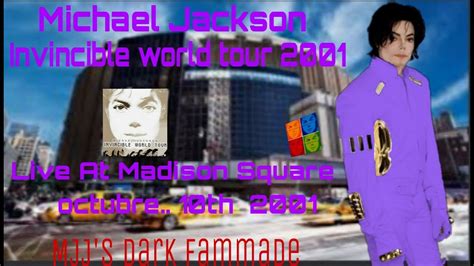 Invincible World Tour Live At MSG 2001 FANMADE Michael Jackson