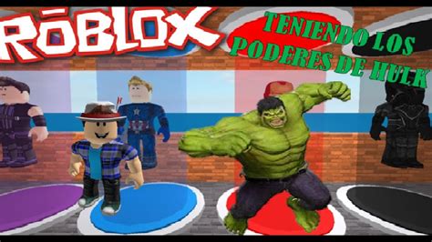 Teniendo Los Poderes De Hulk En Tycoon Superheroes En Roblox MATI