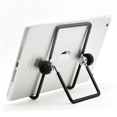 Foldable Metal Tablet Stand Adjustable Big Phone Tablet Desktop Holder