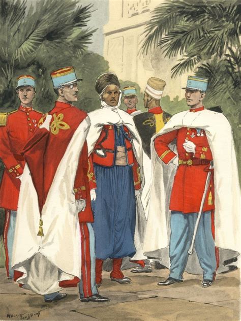 Histoire Et Uniforme Des Officiers De Spahis Et De Compagnies Sahariennes