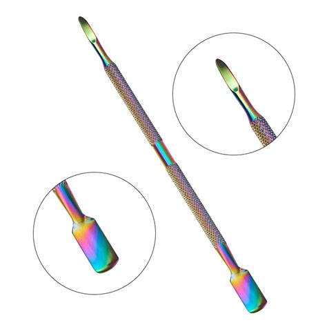 Nail Cuticle Pusher Dual Ended Chameleon Dode Skin Grandado