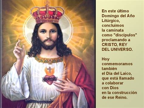 CRISTO REY DEL UNIVERSO En Este Ltimo Domingo