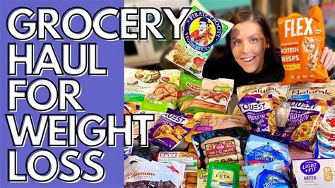 Healthy Grocery Haul For Weight Loss Weight Watchers Grocery Haul