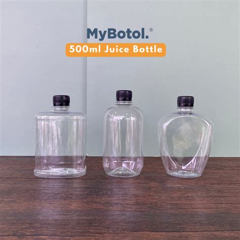 Mybotol Botol Plastik Kosong 500ml Botol Kopi Botol Jus Shopee