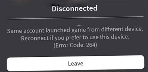 Error Code 264 In Roblox Apply These Simple Solutions