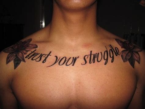 Trust Your Struggle Inner Bicep Tattoo Tattoos