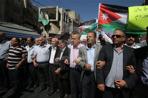 Jordanians Protest Gas Deal With Israel Anadolu Ajansı