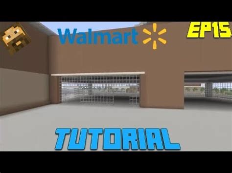 Minecraft Walmart Tutorial Episode 15 Garden Center YouTube