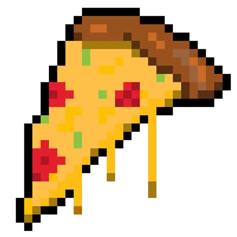 Pixel Art Pizza by ArtFritz on DeviantArt