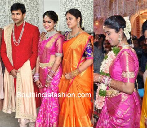 Revanth Reddy Daughter Nymisha Reddy Engagement Photos – South India Fashion