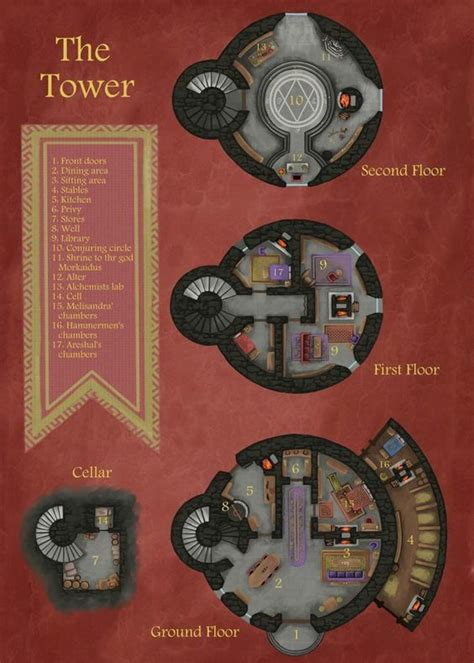 Pin By Mike Farrar On Arquitetura Dungeon Maps Dnd Map Pathfinder Maps