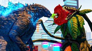 Roblox Kaiju Universe Rose Form Biollante Vs Godzilla Doovi